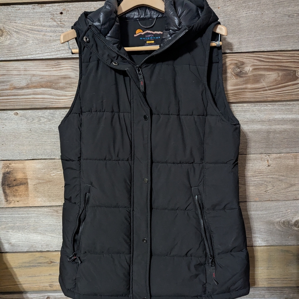 HFX Outdoors Women's Black Puffer Vest